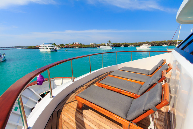 Galapagos Boat EDEN Upper Sundeck