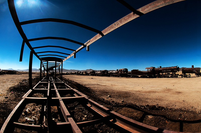 Cementerio de trenes